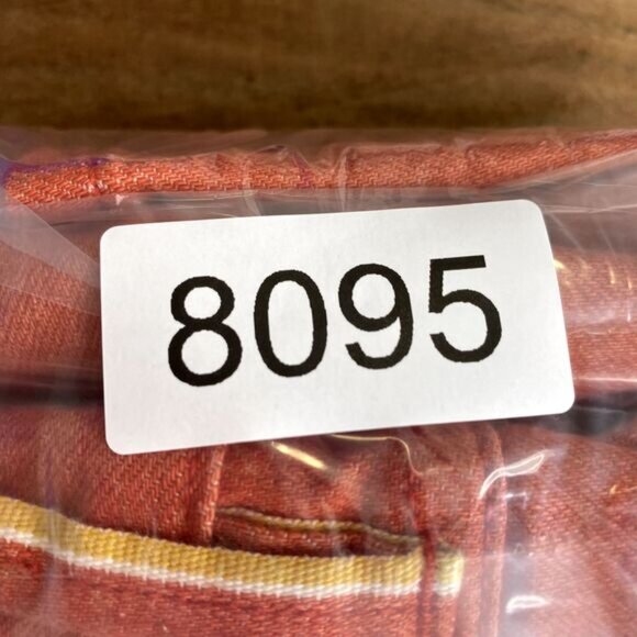 Gustin Selvedge Jeans Men's 28 x 32* Orange Slim California Raw Button Fly Denim - Picture 13 of 13